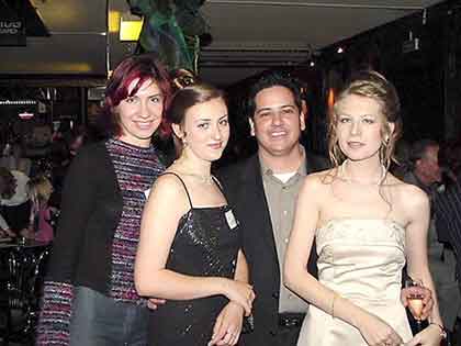 Foreign women in a socials event